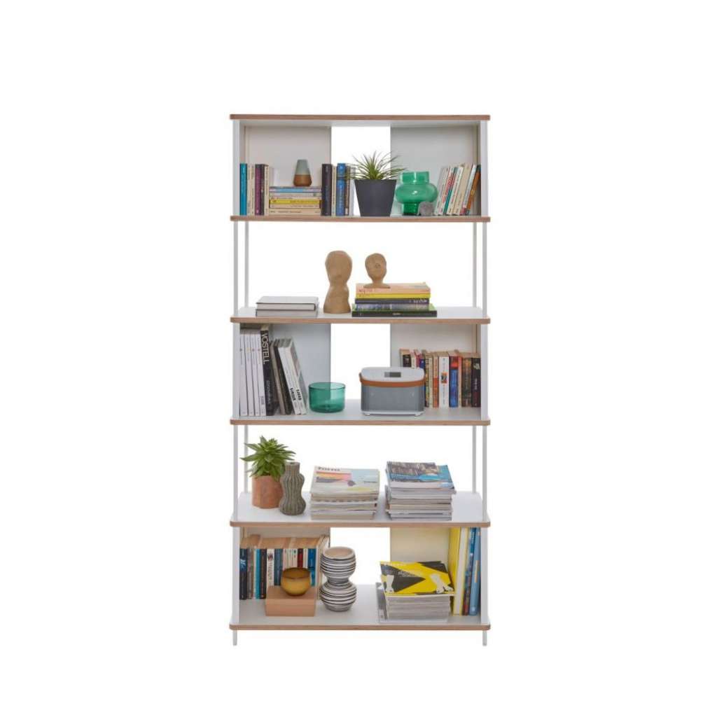 Müller Möbelwerkstätten - PAL Regal - 4 Erweiterungselemente - weiß - 90 cm - indoor