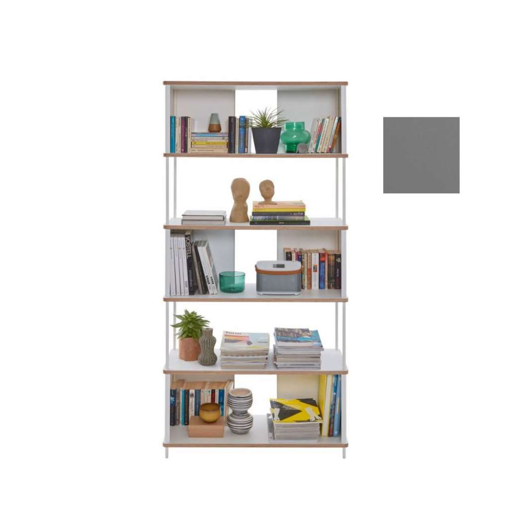 Müller Möbelwerkstätten - PAL Regal - 4 Erweiterungselemente - anthrazit - 90 cm - indoor