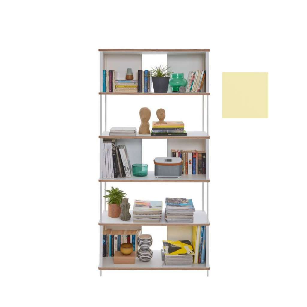 Müller Möbelwerkstätten - PAL Regal - 4 Erweiterungselemente - Wachsgelb - 90 cm - indoor