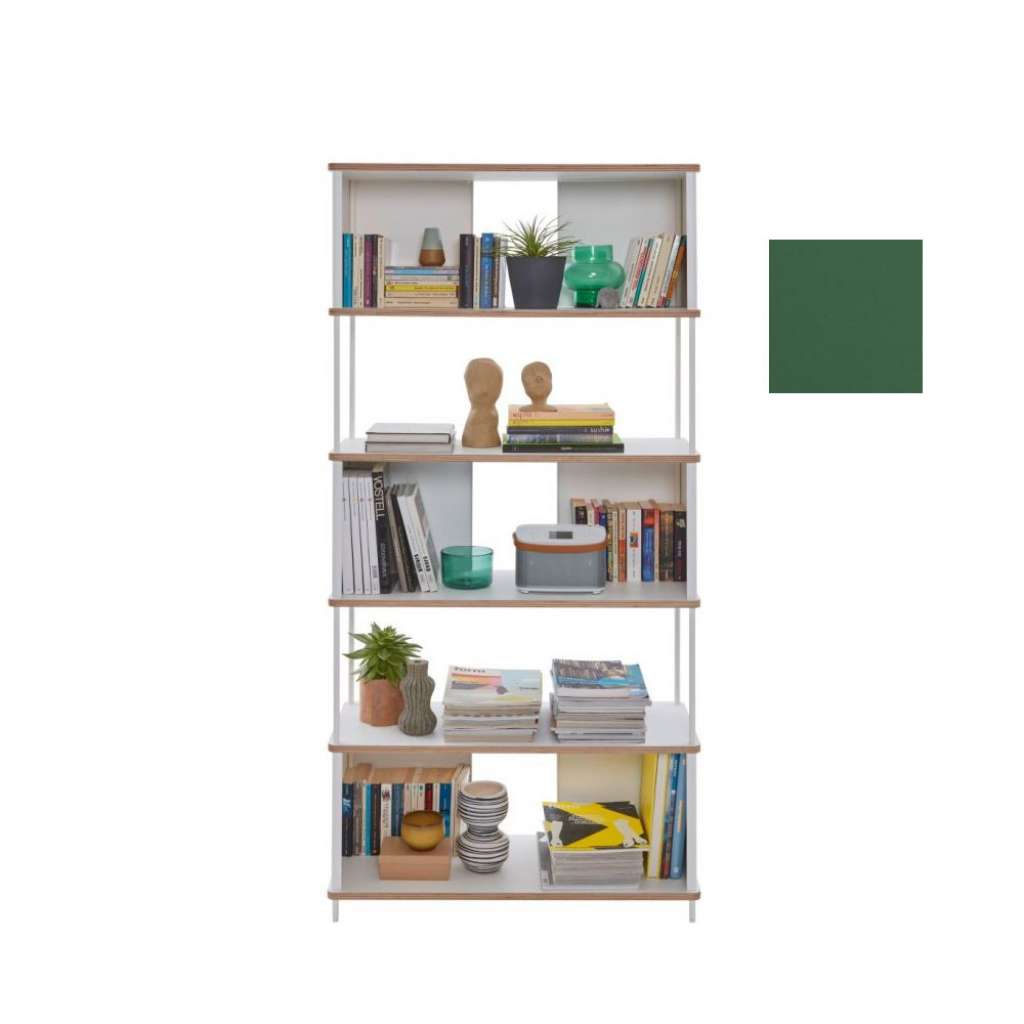 Müller Möbelwerkstätten - PAL Regal - 4 Erweiterungselemente - Moselgrün - 90 cm - indoor