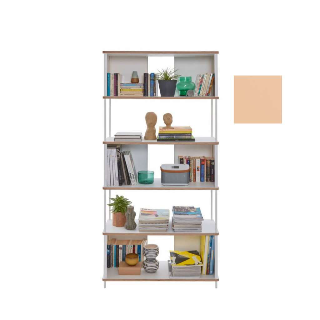 Müller Möbelwerkstätten - PAL Regal - 4 Erweiterungselemente - Mildorange - 90 cm - indoor