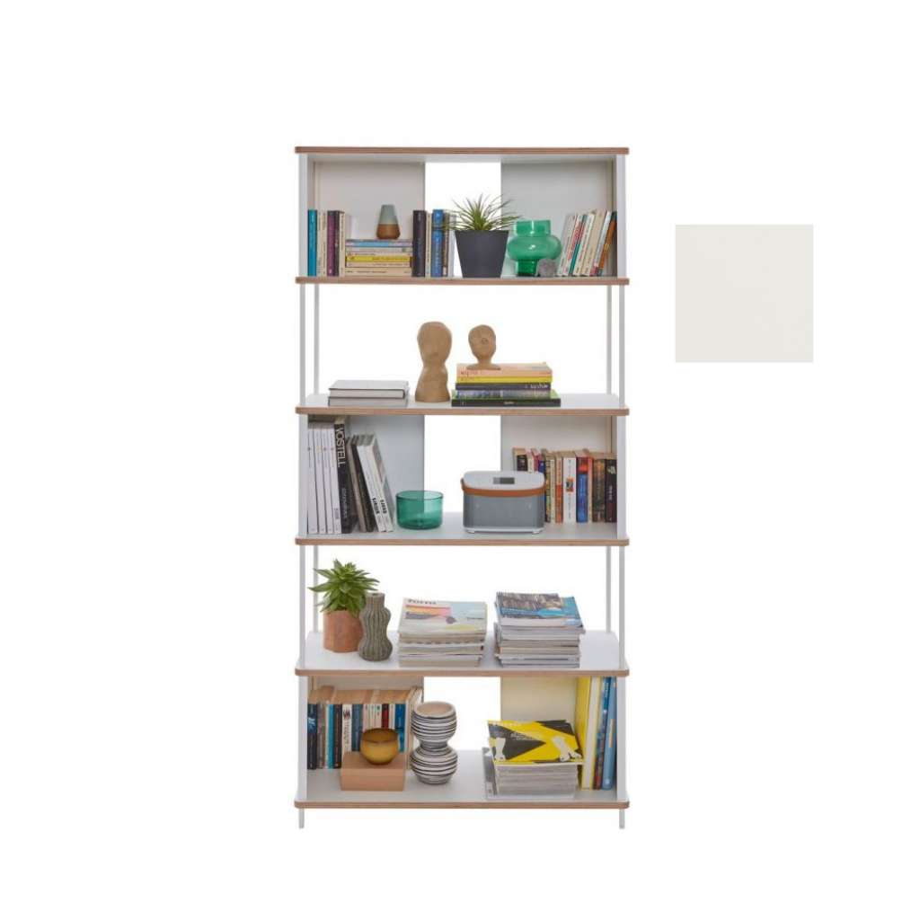 Müller Möbelwerkstätten - PAL Regal - 4 Erweiterungselemente - Brillantgelb - 90 cm - indoor