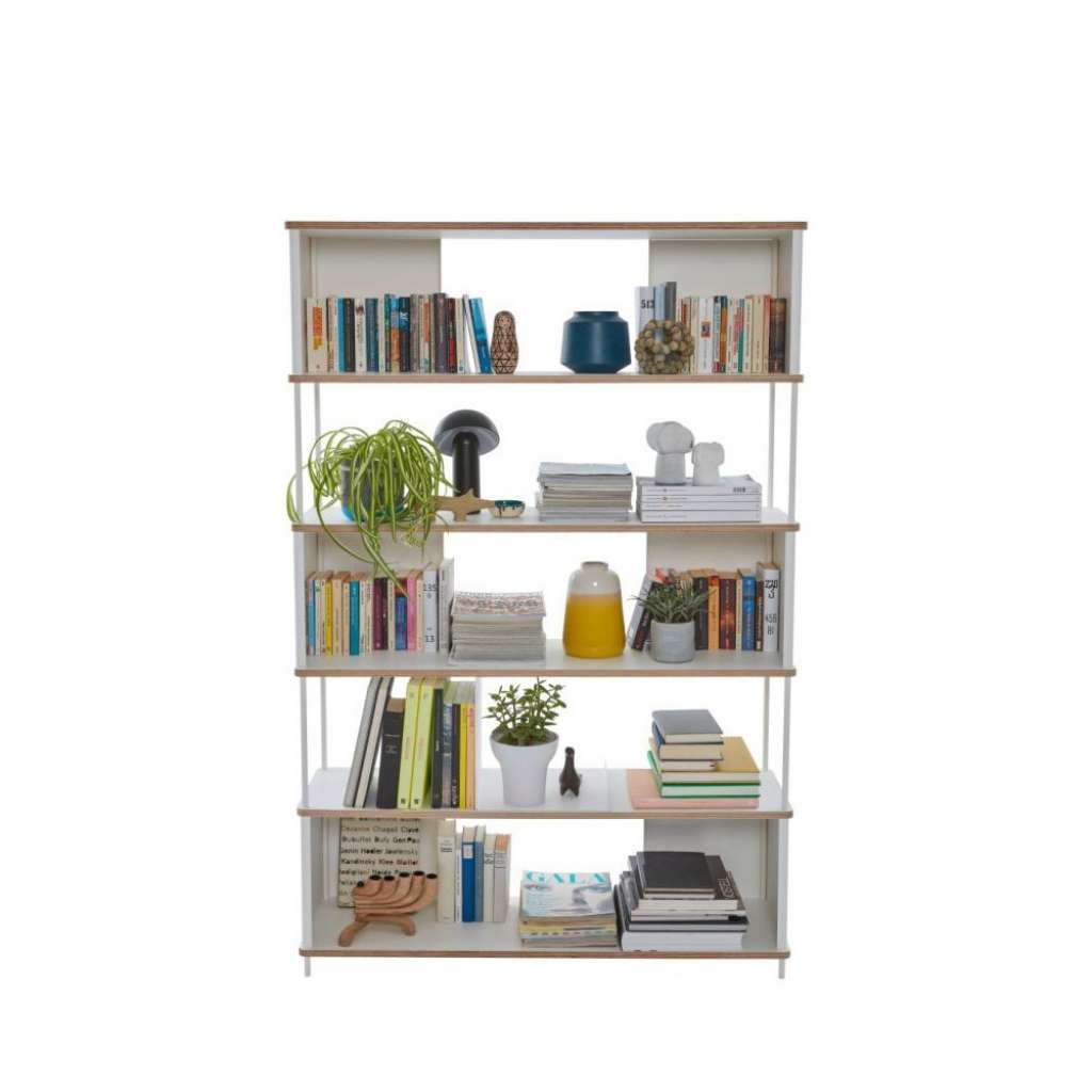 Müller Möbelwerkstätten - PAL Regal - 4 Erweiterungselemente - weiß - 120 cm - indoor