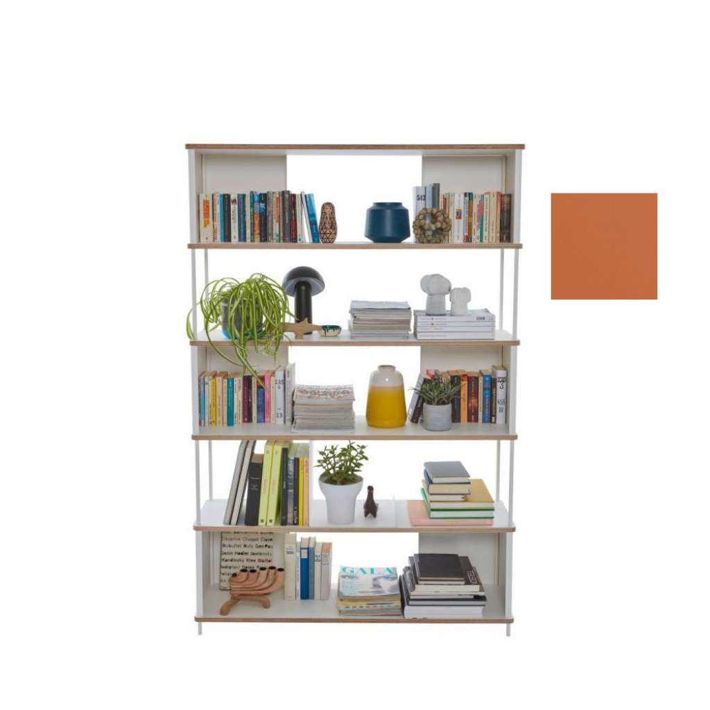 Müller Möbelwerkstätten - PAL Regal - 4 Erweiterungselemente - Tizianrot - 120 cm - indoor