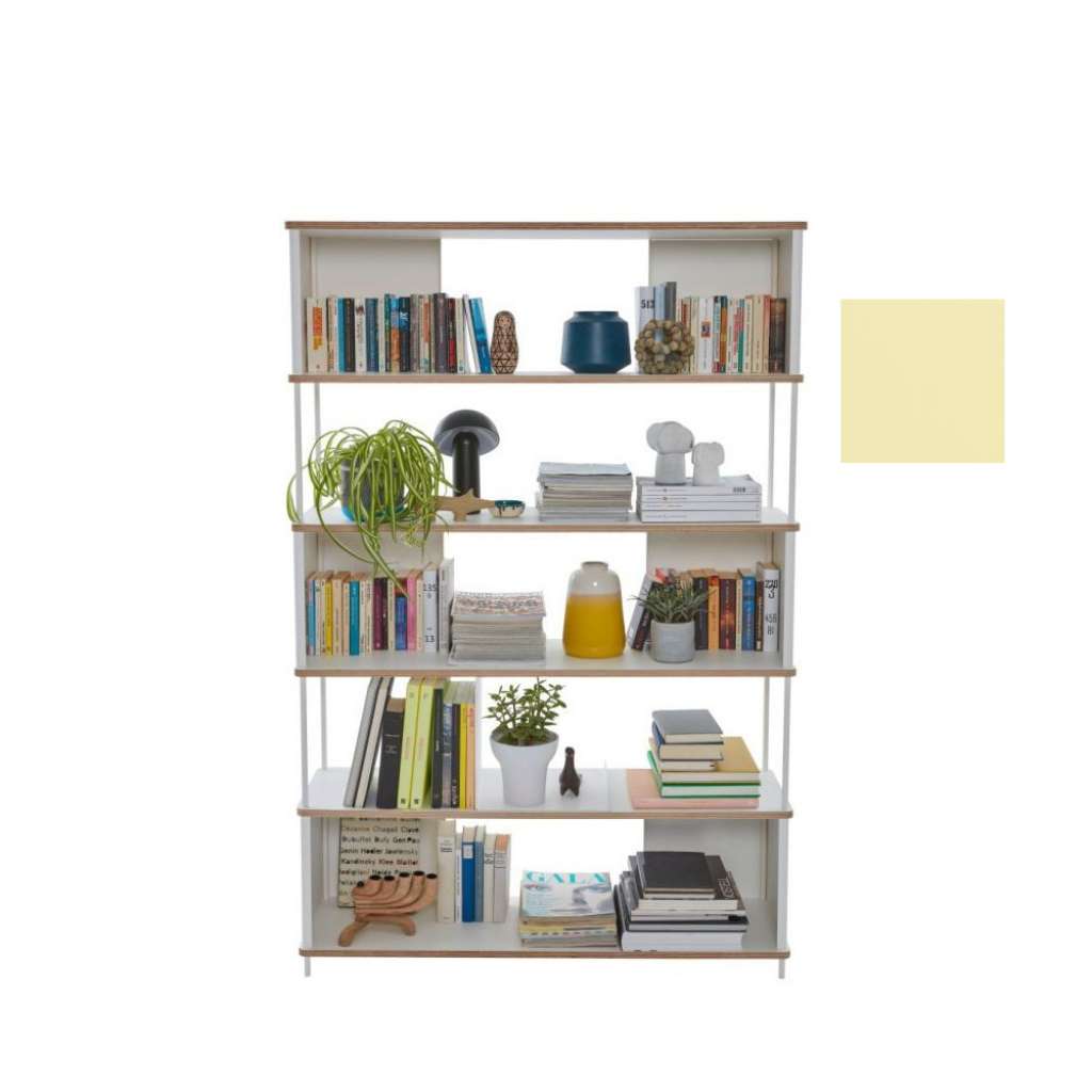 Müller Möbelwerkstätten - PAL Regal - 4 Erweiterungselemente - Wachsgelb - 120 cm - indoor