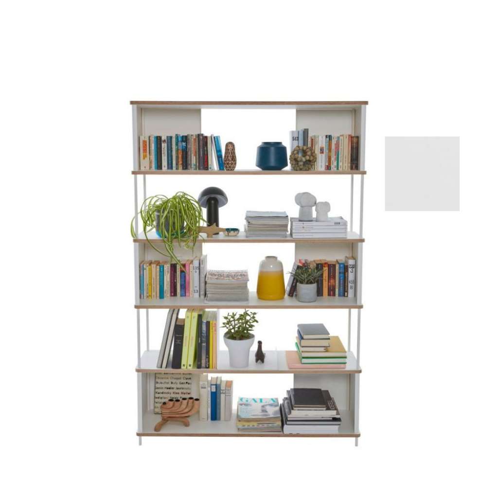 Müller Möbelwerkstätten - PAL Regal - 4 Erweiterungselemente - Winterweiß - 120 cm - indoor