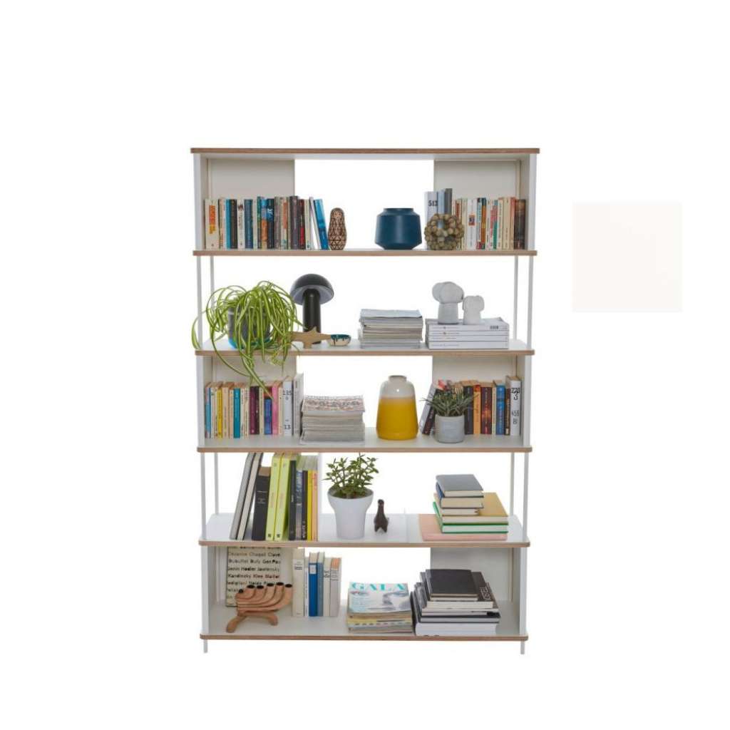 Müller Möbelwerkstätten - PAL Regal - 4 Erweiterungselemente - Reinweiß - 120 cm - indoor