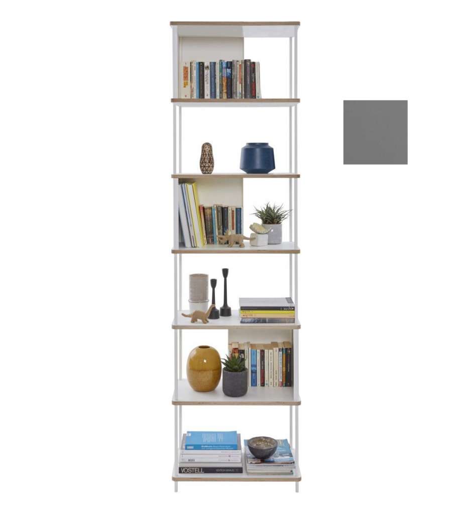 Müller Möbelwerkstätten - PAL Regal - 5 Erweiterungselemente - Anthrazitgrau - 60 cm - indoor