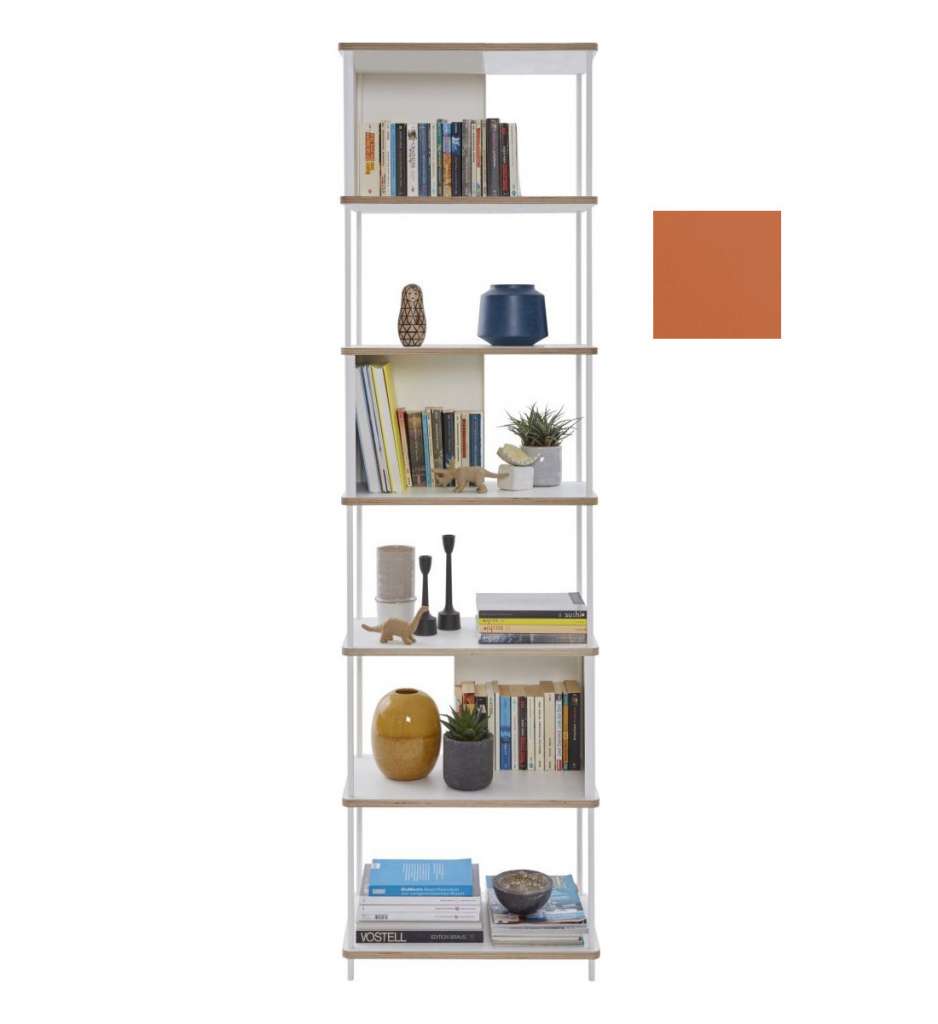 Müller Möbelwerkstätten - PAL Regal - 5 Erweiterungselemente - Tizianrot - 60 cm - indoor