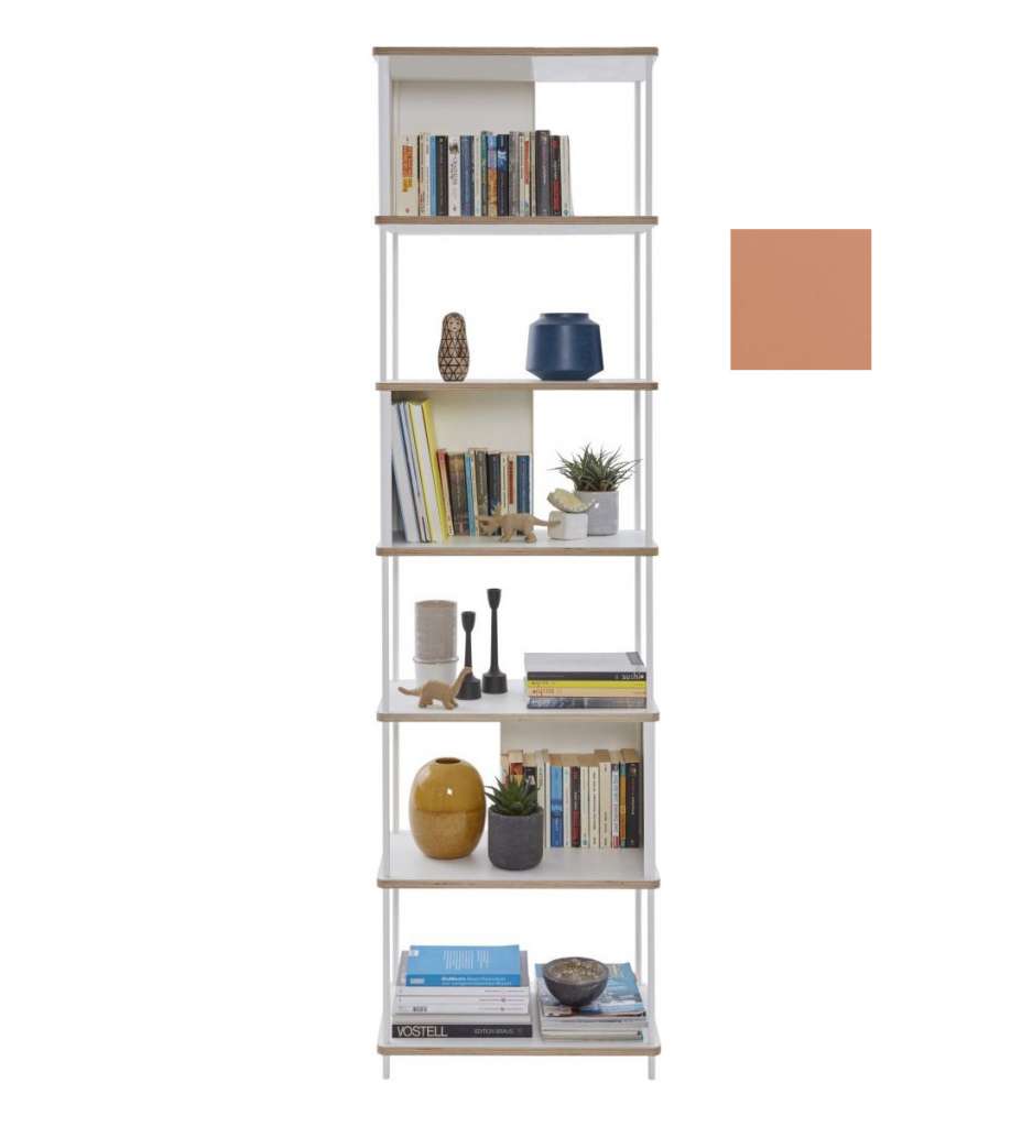 Müller Möbelwerkstätten - PAL Regal - 5 Erweiterungselemente - Apricotbraun - 60 cm - indoor