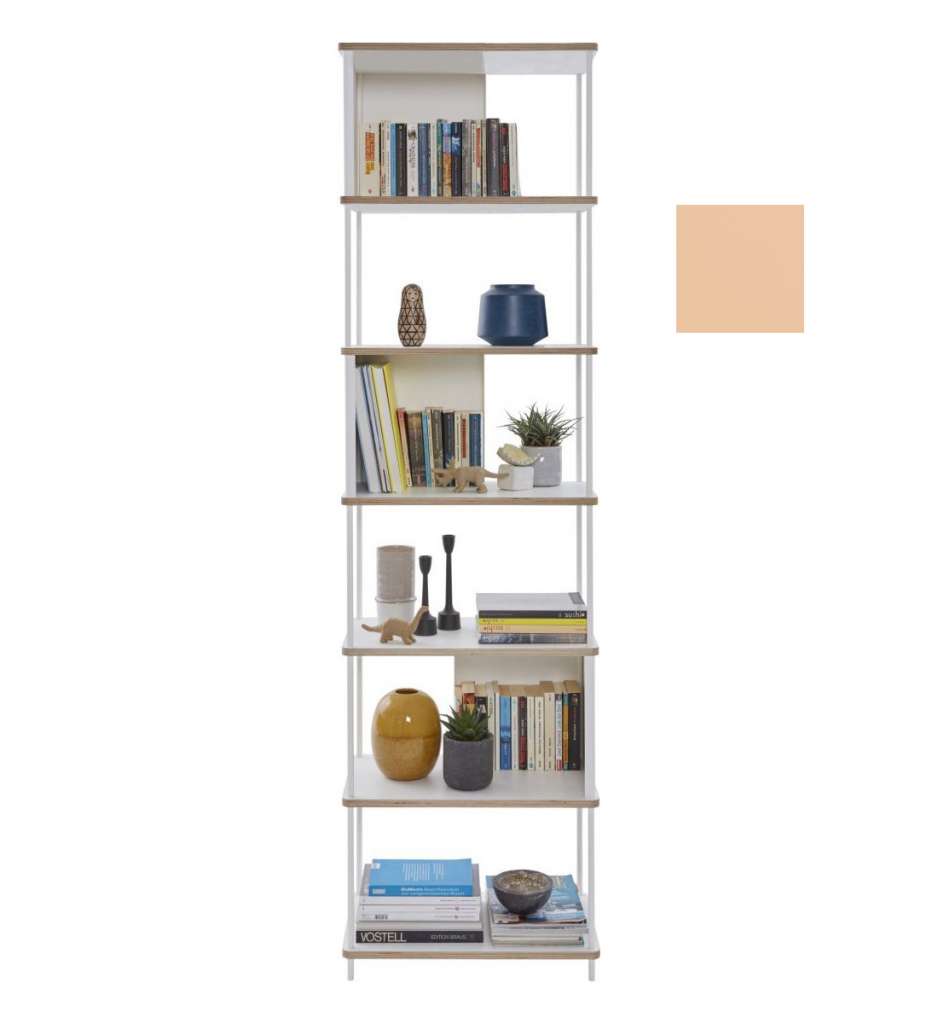 Müller Möbelwerkstätten - PAL Regal - 5 Erweiterungselemente - Mildorange - 60 cm - indoor
