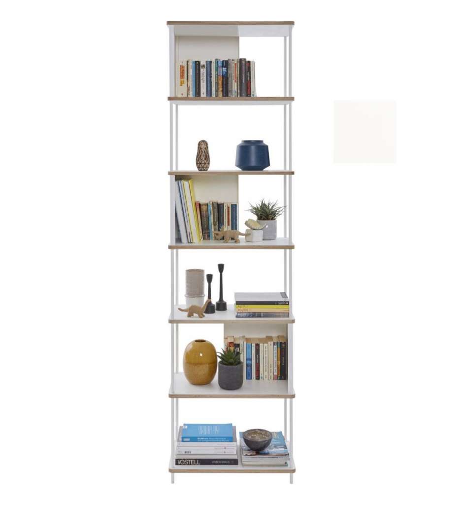Müller Möbelwerkstätten - PAL Regal - 5 Erweiterungselemente - Reinweiß - 60 cm - indoor