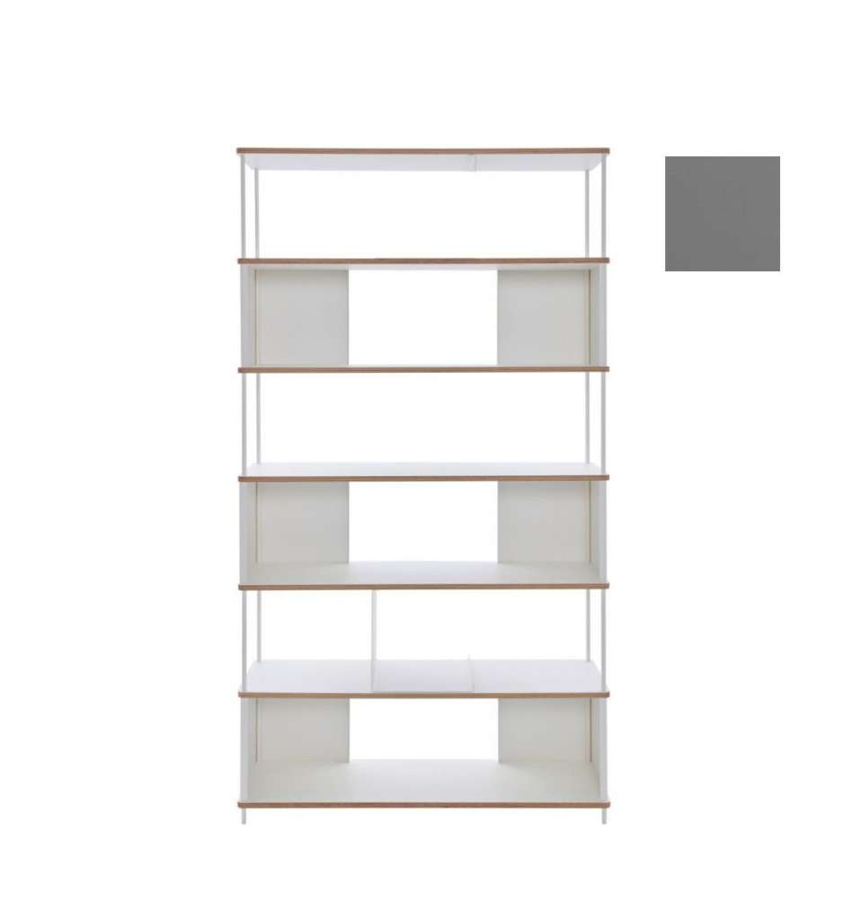 Müller Möbelwerkstätten - PAL Regal - 5 Erweiterungselemente - anthrazit - 90 cm - indoor