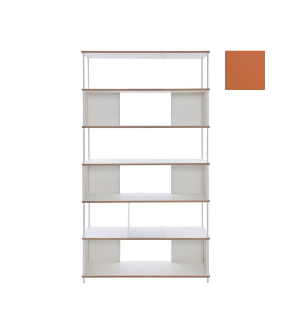 Müller Möbelwerkstätten - PAL Regal - 5 Erweiterungselemente - Tizianrot - 90 cm - indoor