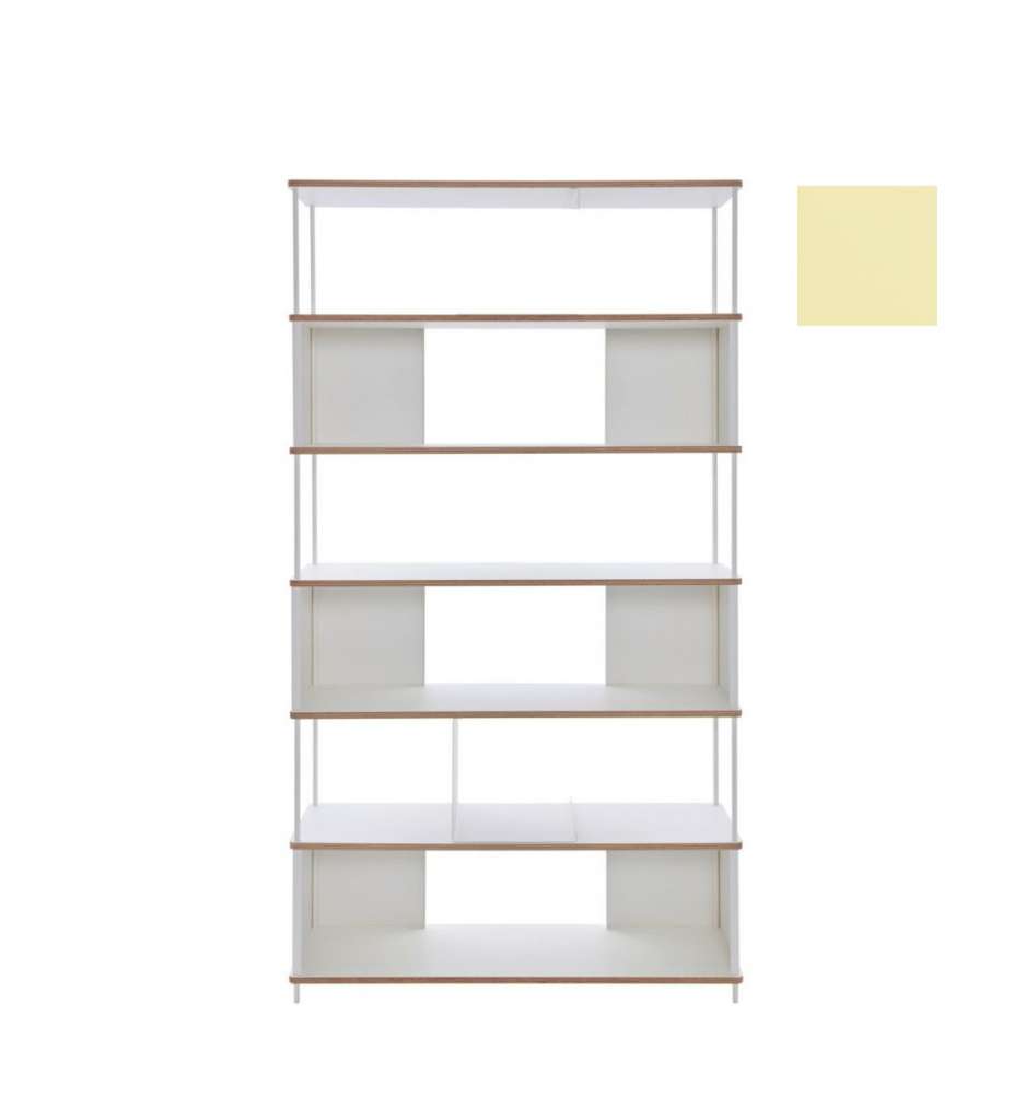 Müller Möbelwerkstätten - PAL Regal - 5 Erweiterungselemente - Wachsgelb - 90 cm - indoor