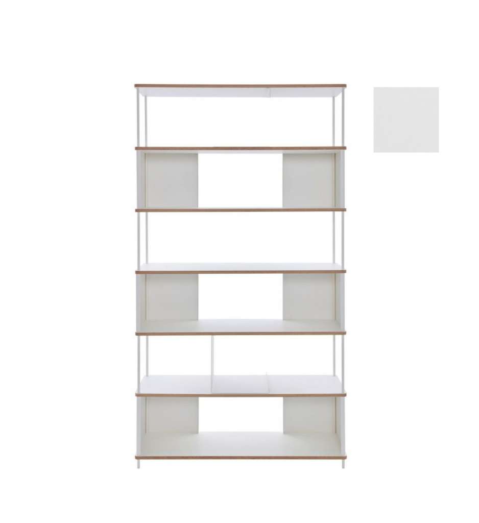 Müller Möbelwerkstätten - PAL Regal - 5 Erweiterungselemente - Winterweiß - 90 cm - indoor