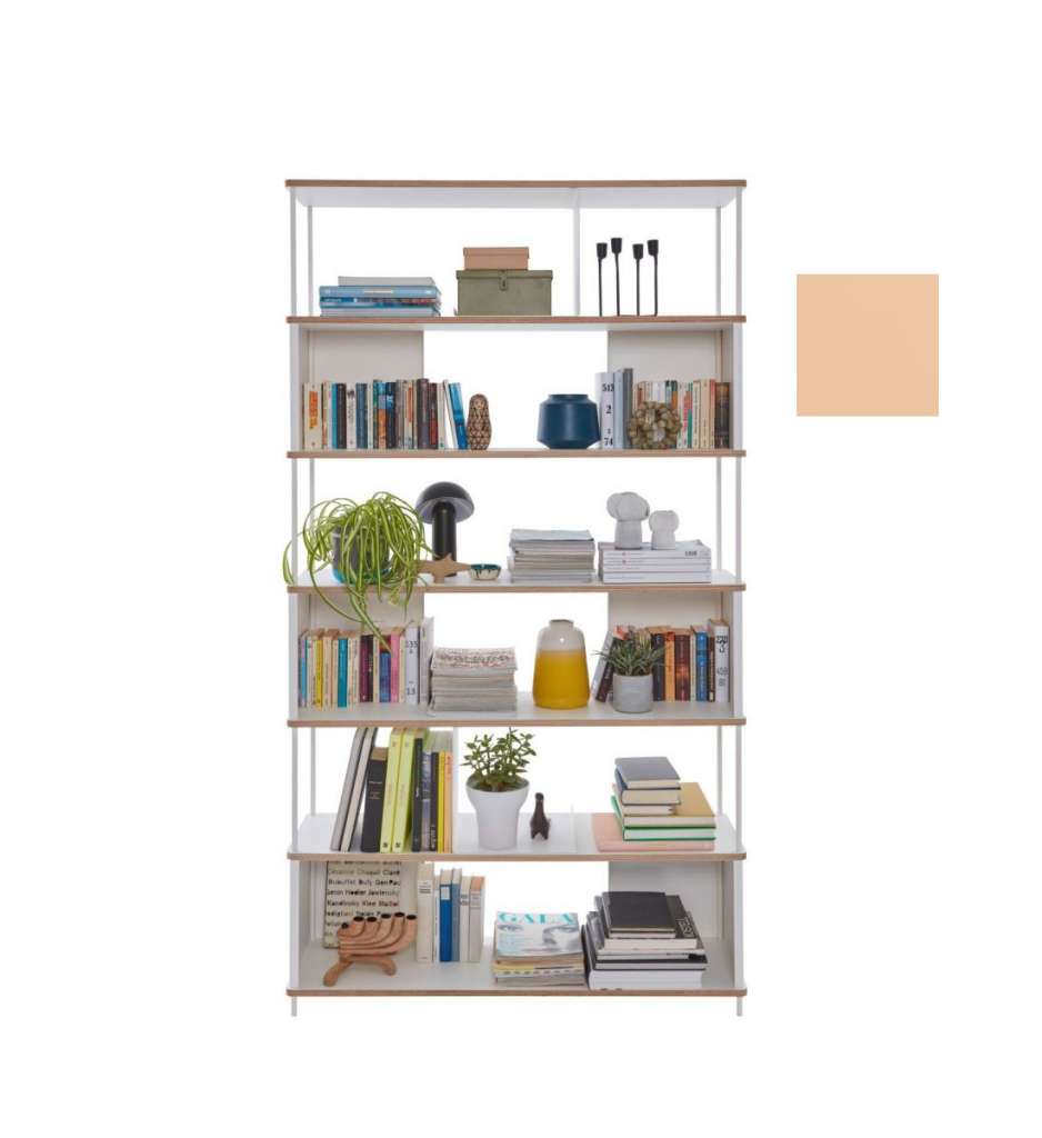 Müller Möbelwerkstätten - PAL Regal - 5 Erweiterungselemente - Mildorange - 120 cm - indoor