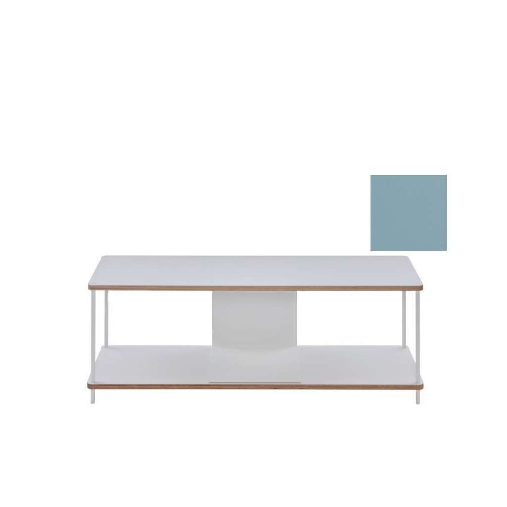 Müller Möbelwerkstätten - PAL Regal - Grundelement - Silbertannenblau - 120 cm - indoor
