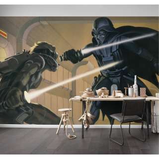 home24 Fototapete StarWars RMQ Vader vs Luke