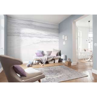 home24 Vlies Fototapete Silver Beach
