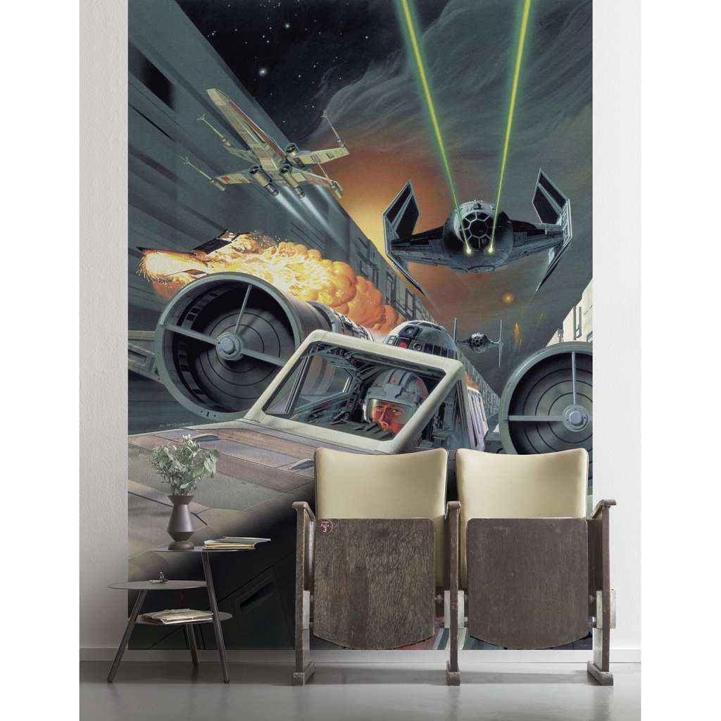 home24 Fototapete StarWars DeathStar Trench Run