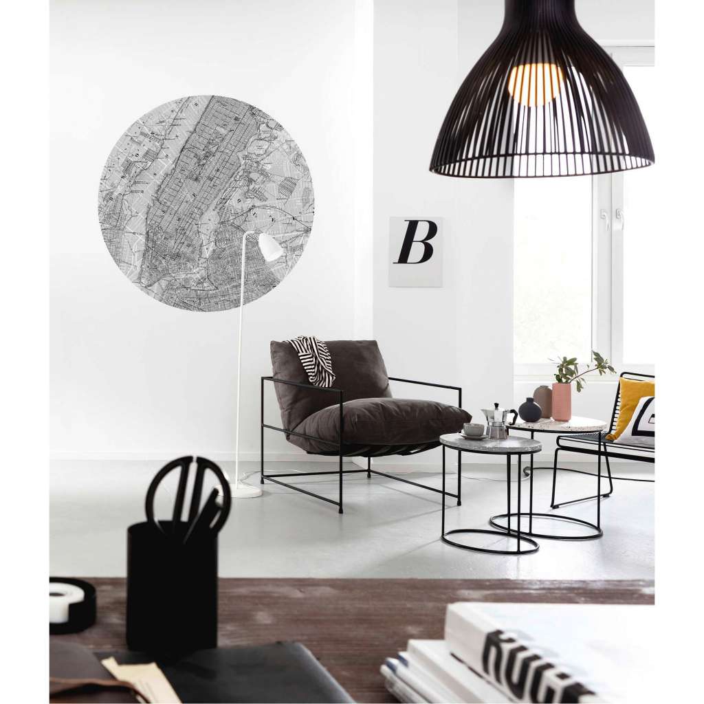 home24 Vlies Fototapete Map