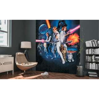 home24 Fototapete Star Wars Poster Classic 1