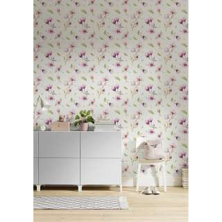 home24 Vlies Fototapete Magnolia Rapport