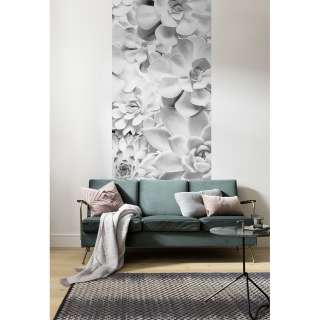 home24 Fototapete Shades Black and White Panel