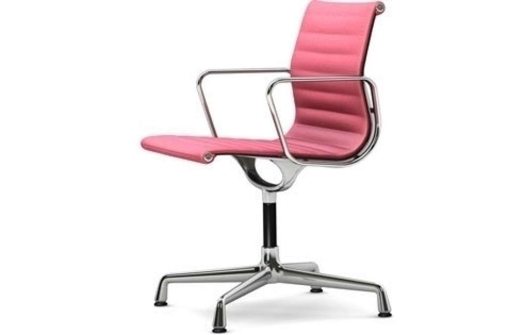 Vitra - Aluminium Chair - EA 103 - 68 pink poppyred - indoor