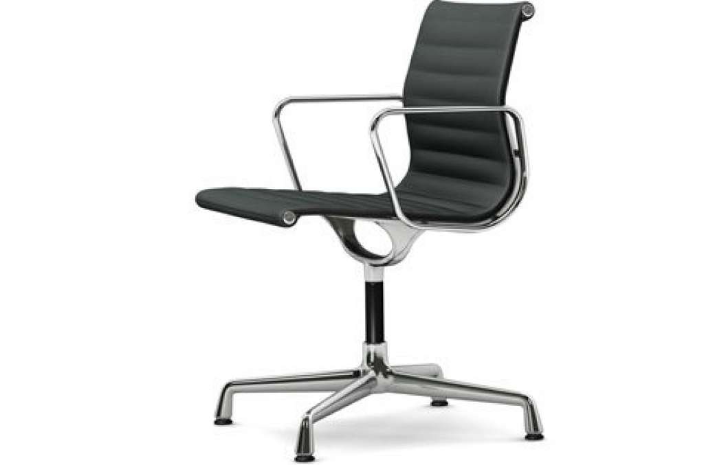 Vitra - Aluminium Chair - EA 103 - 05 dunkelgrau - indoor