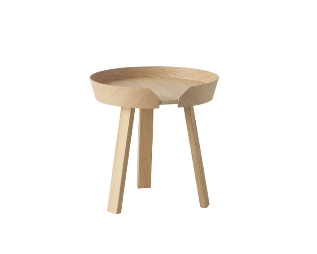 Muuto - Around Beistelltisch klein oak - indoor