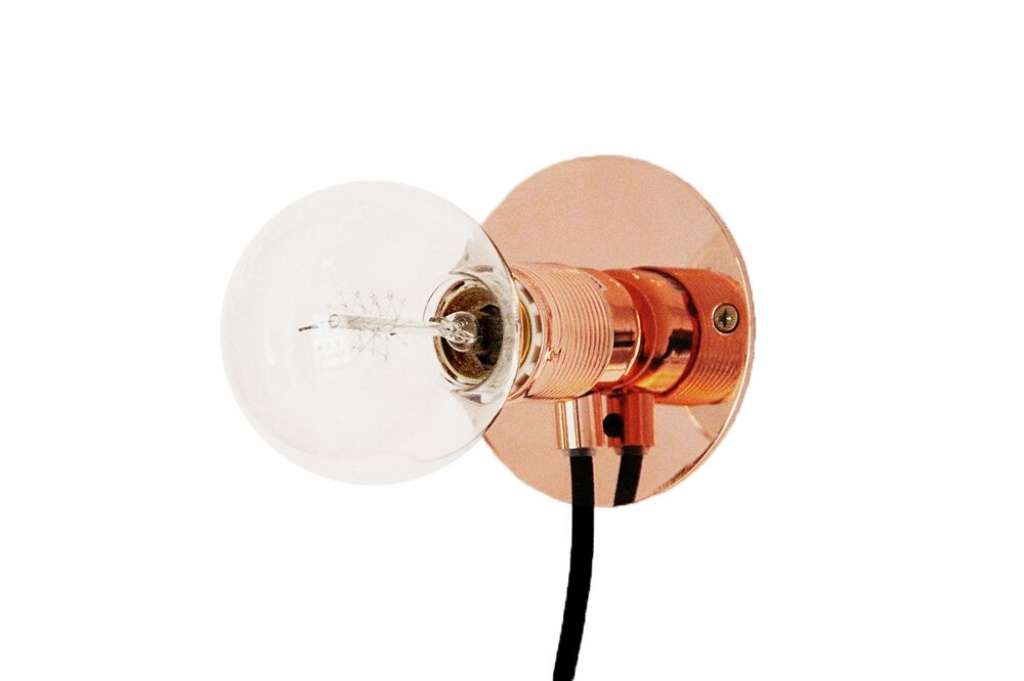 Frama - E27 Wandleuchte - copper - Ø 10 cm - indoor