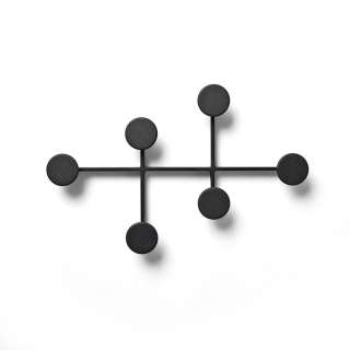 Menu - Afteroom Coat Hanger Wand-Garderobe - schwarz - indoor