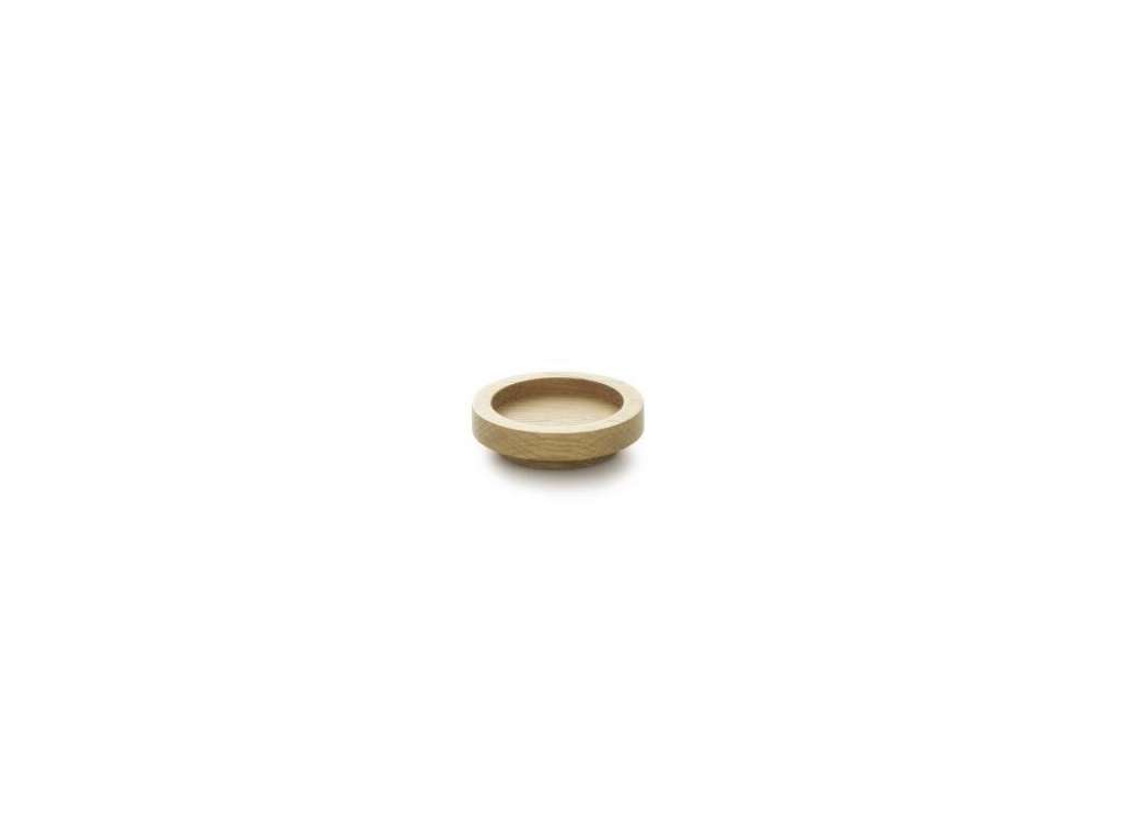 Normann Copenhagen - Lumberjack Kerzenständer - Oak - Ø 8 cm - indoor