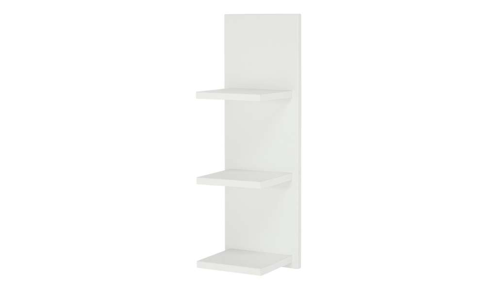 Wandregal  Teotti ¦ weiß ¦ Maße (cm): B: 20 H: 60 T: 17 Regale > Bücherregale - Höffner