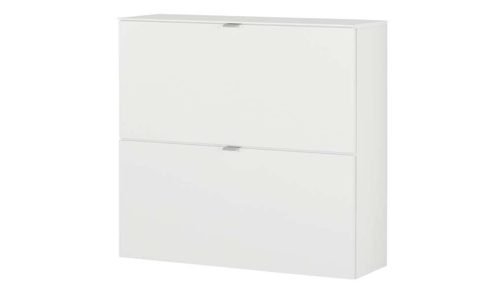 Hängeschuhschrank  Teotti ¦ weiß ¦ Maße (cm): B: 90 H: 84 T: 28 Garderoben & Kleiderstangen > Schuhschränke - Höffner