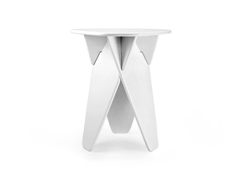 Caussa - Wedge Table - weiß - indoor