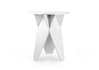 Caussa - Wedge Table - weiß - indoor