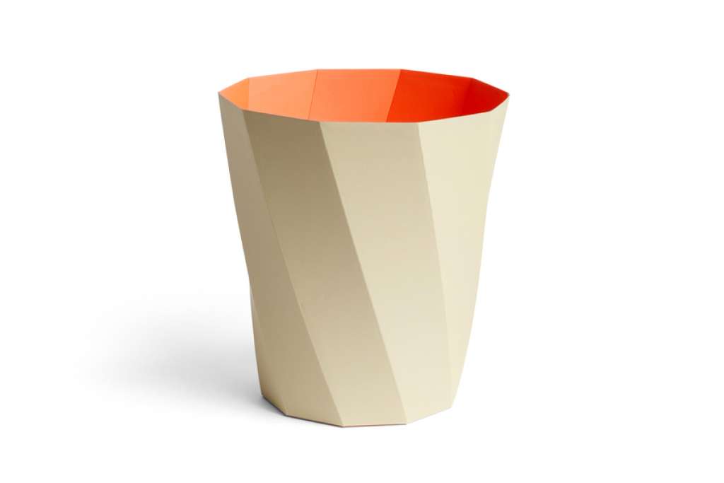 HAY - Paper Paper Bin Abfalleimer - warm beige - indoor
