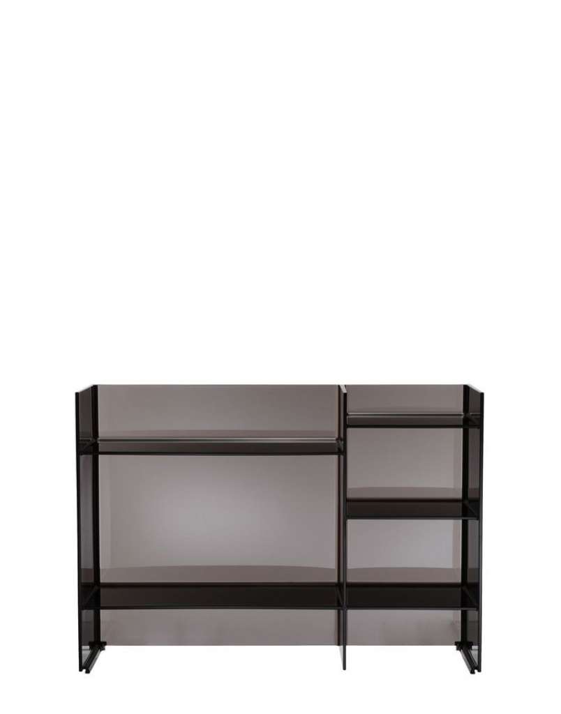 Kartell - Sound-Rack Regal - rauchgrau - indoor