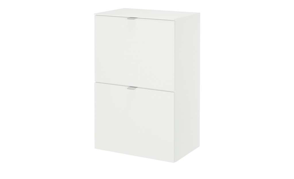 Hängeschuhschrank  Teotti ¦ weiß ¦ Maße (cm): B: 55 H: 84 T: 37 Garderoben & Kleiderstangen > Schuhschränke - Höffner