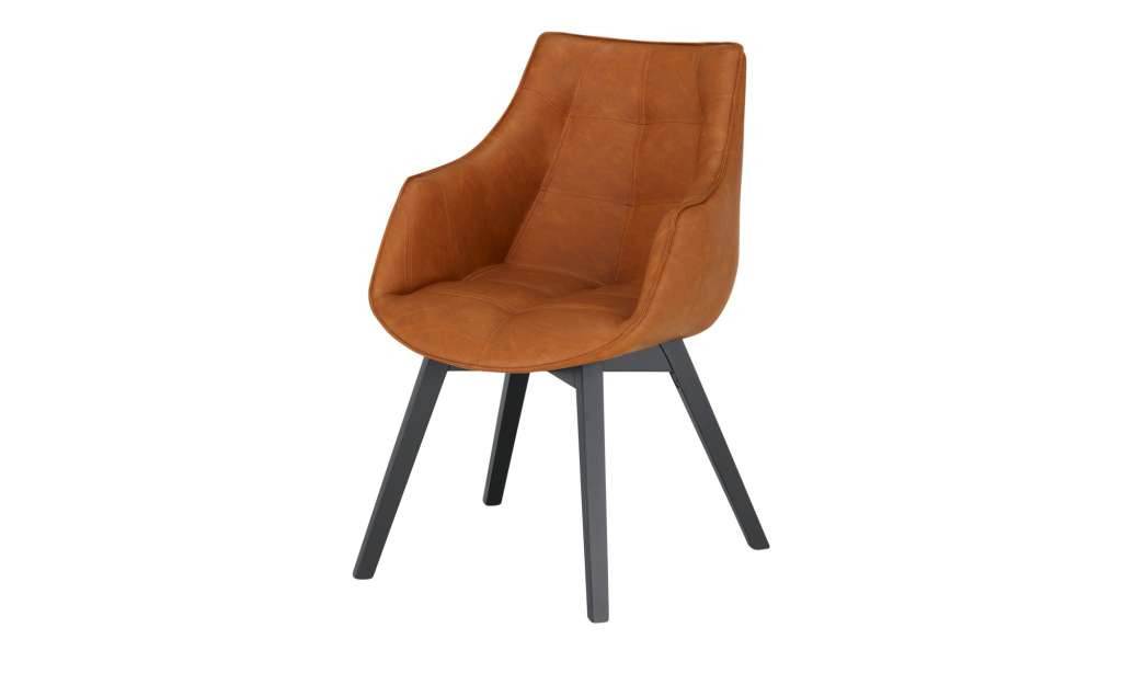 Gray & Jones Kunstlederstuhl  Baltic Breeze One ¦ orange ¦ Maße (cm): B: 62 H: 90,5 T: 69 Stühle > Esszimmerstühle > Esszimmerstühle mit Armlehnen - Höffner