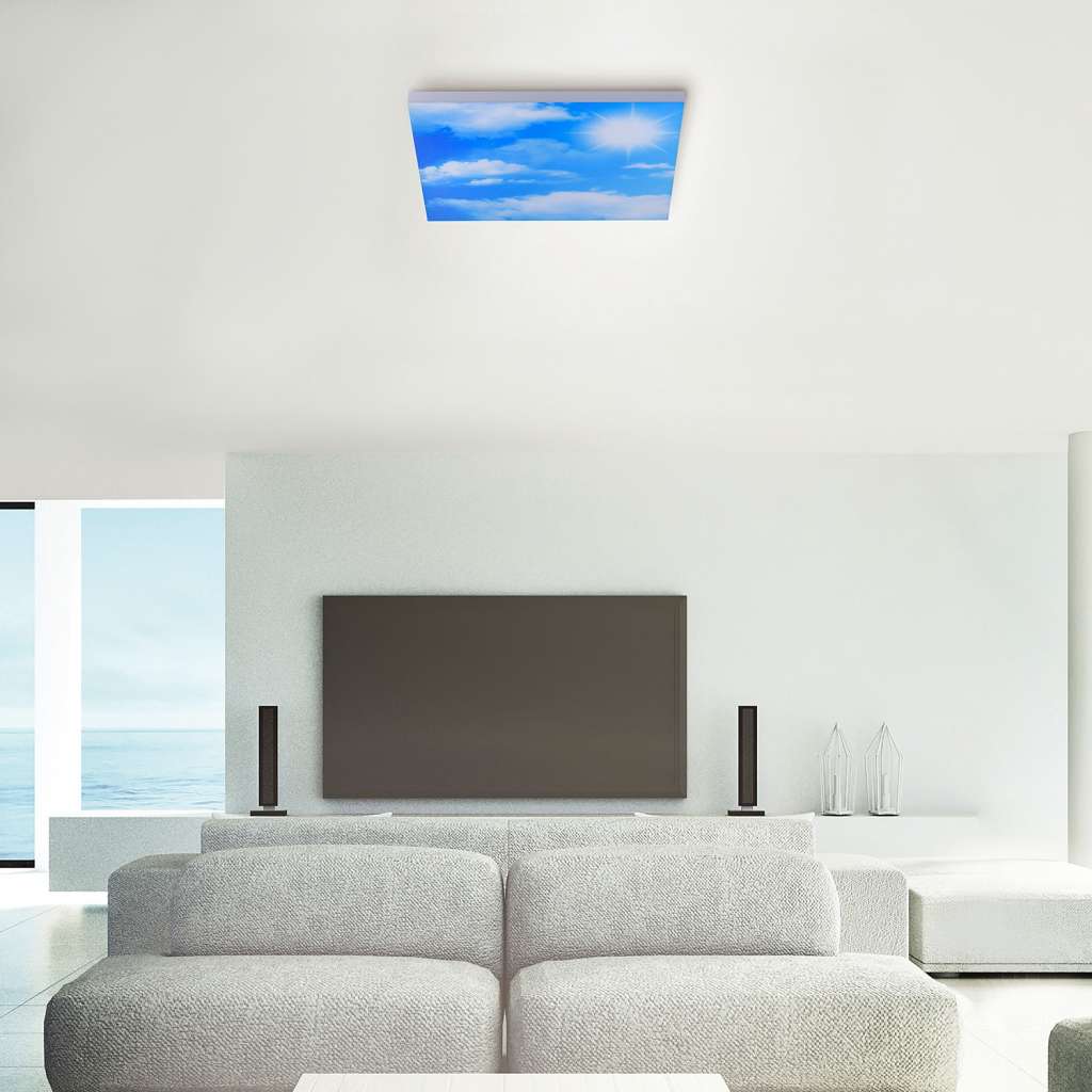 home24 LED-Deckenleuchte Cloud I