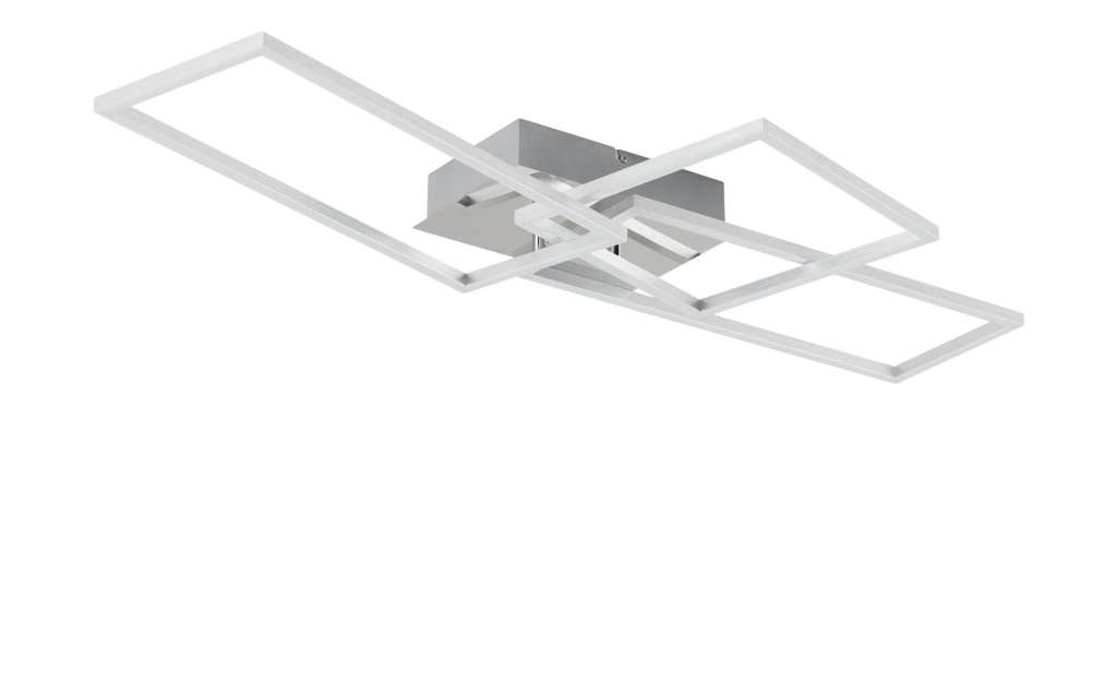 LED-Deckenleuchte, chrom/silberfarben ´breit´ ¦ silber ¦ Maße (cm): B: 26 H: 96 Lampen & Leuchten > Innenleuchten > Deckenleuchten - Höffner