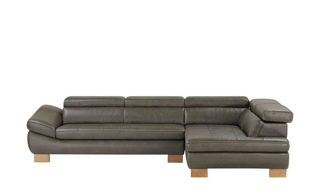 uno Ecksofa  Joey ¦ grau ¦ Maße (cm): B: 298 H: 70 T: 207 Polstermöbel > Sofas > Ecksofas - Höffner