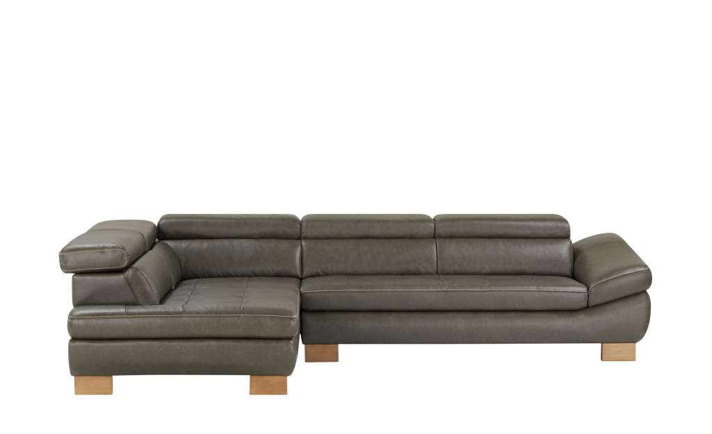 uno Ecksofa  Joey ¦ grau ¦ Maße (cm): B: 298 H: 70 T: 207 Polstermöbel > Sofas > Ecksofas - Höffner
