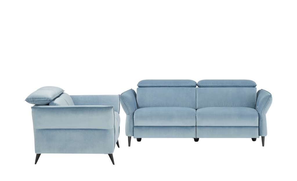 uno Sitzgruppe  Lita ¦ blau Polstermöbel > Sofas > Sitzgruppen - Höffner