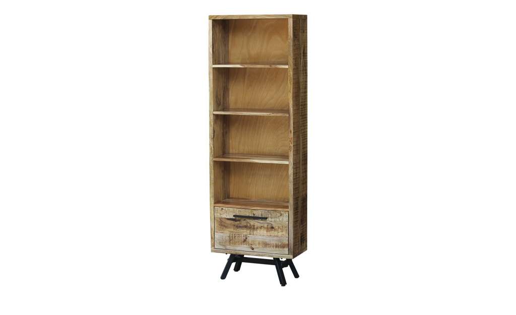 Regal  Fullham ¦ holzfarben ¦ Maße (cm): B: 60 H: 181 T: 30 Regale > Bücherregale - Höffner