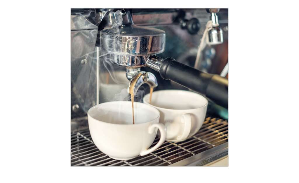 Glasbild 30x30 cm  Cafe III ¦ grau ¦ Maße (cm): B: 30 H: 30 Dekoration > Bilder & Schilder - Höffner